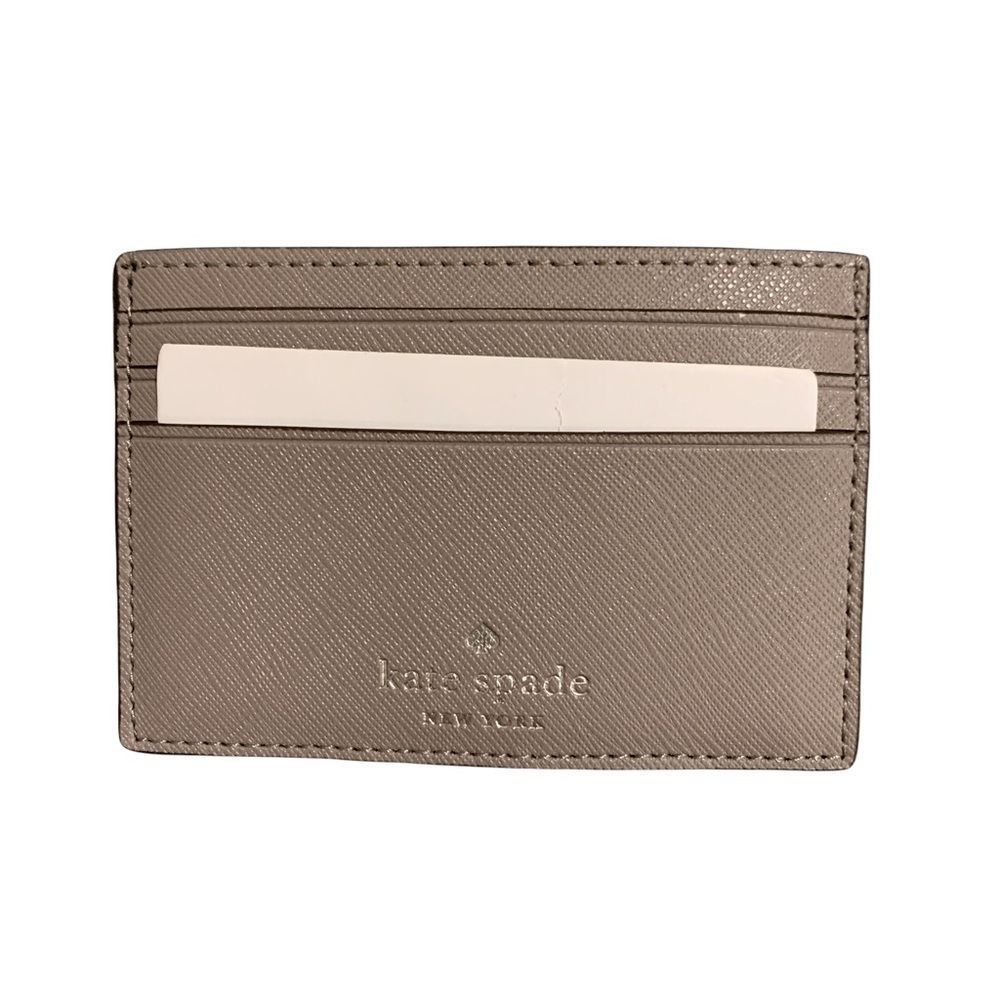 new kate spade greta court glitter graham card holder